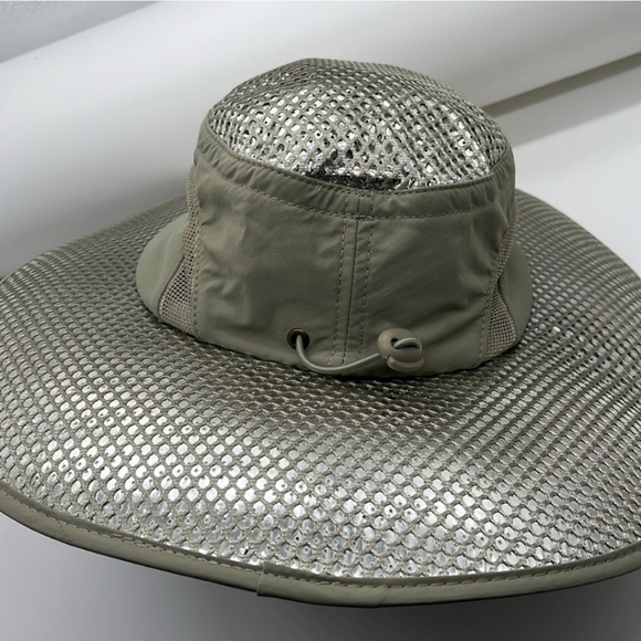 Arctic Air Evaporative Cooling Hat One Size Silver Ventilated UV Protection - Picture 4 of 16